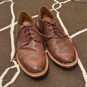Bostonian Dark Brown Leather Oxfords